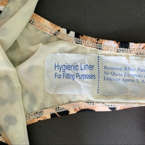 Mynah Animal Print Hipster Bikini Swim  Brief Bottoms Plus Size 24W - Picture 3 of 7